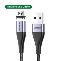 Ugreen Magnetic Usb Charging Cable Type C Mi Usb Phone Cable Magnet Charger Mi Us - £5.84 GBP