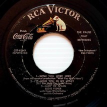 Eddie Fisher - Here&#39;s My Souvenir Record From Coke Time [7&quot; 45 rpm Promo EP] - £3.69 GBP