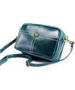 Handmade 6062 Genuine Leather Shoulder Lady Bag, Metal Zipper, Wear-resi... - £51.11 GBP