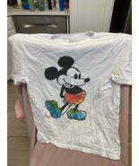 Disney Mickey Mouse Woman’s Shirt Size XL - £14.73 GBP