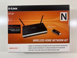 D Link Wireless Home Network Kit Dkt-401 New 150 USB Adapter Included  - $14.84