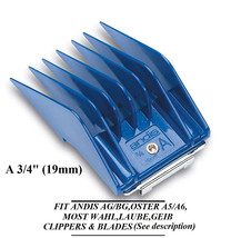 Andis Universal Attachment Guide 3/4&quot; 19mm #A Comb*Fit Agc,Smc,Pulse Zr,Mbg,Mbg - £5.58 GBP