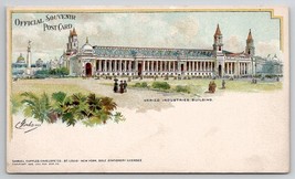 Varied Industries Bldg 1904 World&#39;s Fair St Louis Missouri Official Postcard I29 - £7.78 GBP