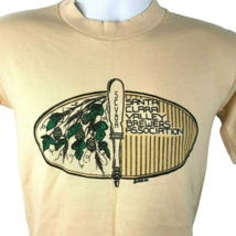Santa Clara Valley Brewers Association Vintage 80s SCVBA T-Shirt size Small Mens - £34.58 GBP