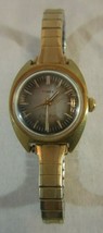 Vintage Timex Electric Womens Expansion Gold Tone Watch - £19.31 GBP
