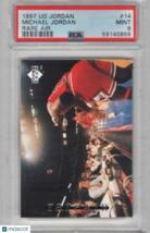 1997 Upper Deck MJ Rare Air Michael Jordan #14 PSA 9 - £43.10 GBP