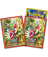 Pokemon Card Game Deck Shield Koraidon Card Sleeves 64x - $45.77 CAD