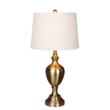 Cory Martin W-1566AG Urn with Pedestal Base Metal Table Lamp 30&quot; Plated - $80.36