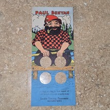 Vintage Postcard ~ Paul Bunyan - Cooling Off - Waverly Iowa - Insurance ... - $34.40