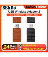 8BitDo USB Wireless Bluetooth Adapter 2 for Nintendo Switch PS3 PS5 Xbox... - $837.54 MXN