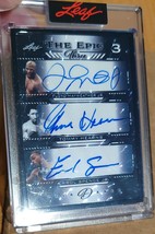 Epic onyx Platinum sheers trio Floyd Mayweather Jr Tommy Hearns Errol sp... - $9,454,812.51 MXN