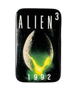Vintage Alien 3 Movie Promo Rectangular Pinback Button Pin 1992 - $8.08 CAD