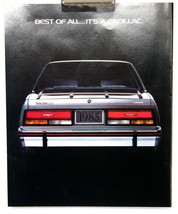 1985 Cadillac Cimarron Dealership Brochure	4854 - $7.91