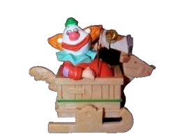 Jingle bell clown Musical 1988 hallmark ornament - £31.86 GBP