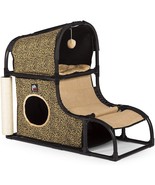 Prevue Pet Products Catville Loft - Leopard Print - $258.55 CAD