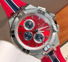 Orologio Maurice Lacroix AI1018-SS001-530-6 da uomo Aikon quadrante ross... - £596.60 GBP