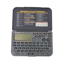 Vintage Sharp EL-6390 Handheld 3-Line Display Portable Electronic Organi... - £3.94 GBP