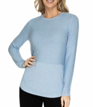 Advent Women&#39;s Plus Size 2X Blue Knit Long Sleeve Sweater NWT - $10.79