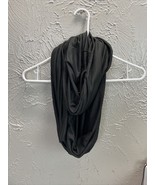 Beyond Yoga Womens Infinity Scarf Black Zipper Pocket Stretch - $33.85 CAD