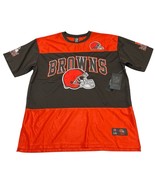 NFL Team Apparel Jersey Cleveland Browns Mens Adult M Stiched Logo Football - €29,48 EUR
