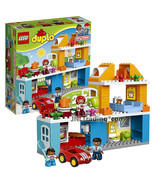 Year 2017 Lego Duplo My Town 10835 FAMILY HOUSE with Mom, Dad and Child ... - £104.16 GBP