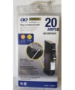 Square D QO120PCAFIC 20A Single-Pole Plug-On Neutral Combination CAFI Br... - €22,57 EUR