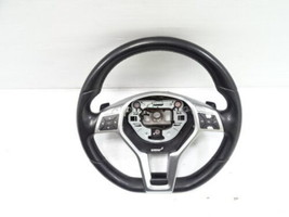 14 Mercedes W212 E350 steering wheel, leather, sport w/paddle shift, 172... - £374.59 GBP