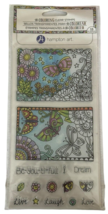 Hampton Art Coloring Clear Stamps Butterfly Be You Ti Full Beautiful Card Making - £3.18 GBP