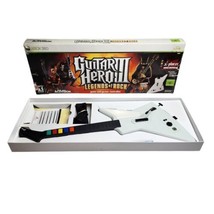 Microsoft Xbox 360 Guitar Hero III: Legends Of Rock Xplorer Guitar with Box - $148.45