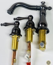 Signature Hardware 357341 Enid Widespread Bathroom Faucet - Oil Rubbed Bronze - $219.90