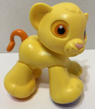 Fisher Price Amazing Animals Lion King Baby Simba Clicker Sensory Toy - $8.64