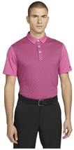 NWT men&#39;s XXL nike Dri-Fit Player Golf Polo Active Pink Argyle - $796.67 MXN