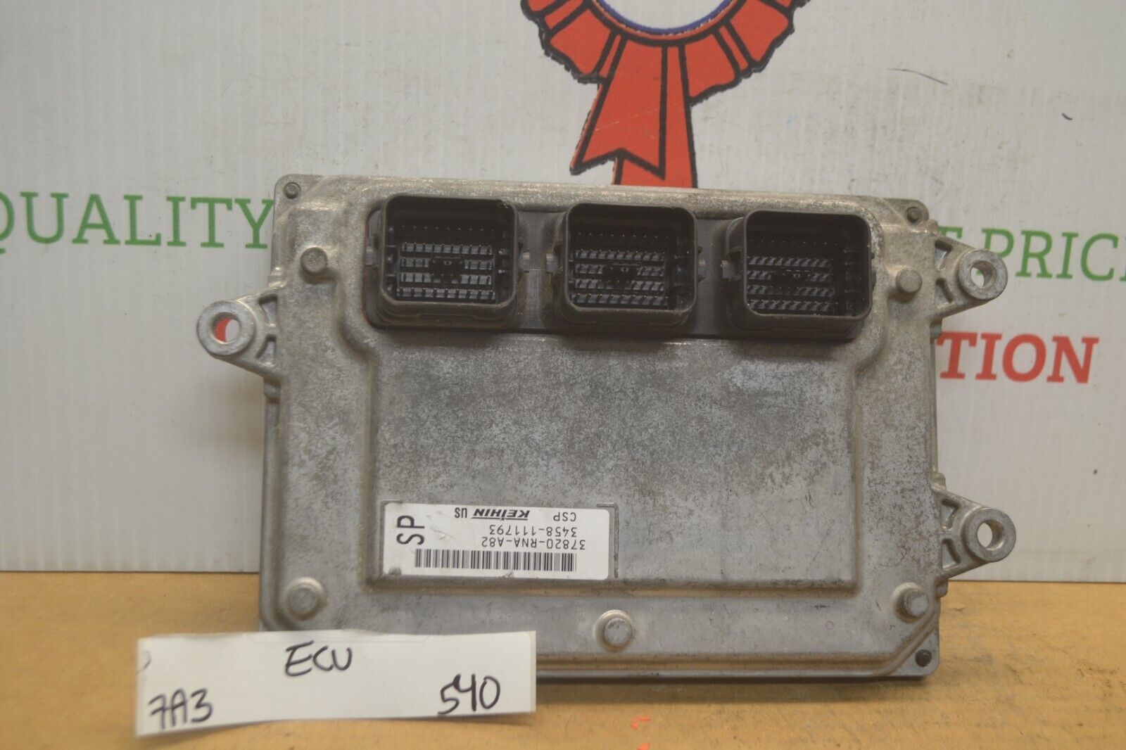 Primary image for 37820RNAA82 Honda Civic 2011 Engine Control Unit ECU Module 540-7A3