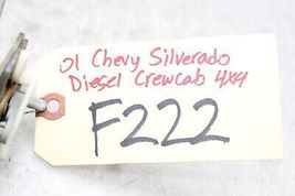01 CHEVROLET SILVERADO DIESEL CREWCAB 4X4 Driver Side Door Latch F222 image 12