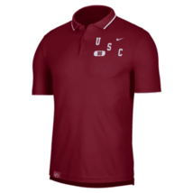 NWT men&#39;s XL nike Dri Fit USC Trojans UV/UPF 40 coaches polo Shirt - £25.67 GBP