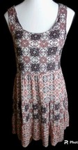 Taylor &amp; Sage Dress Size S Floral Lace Back Sleeveless - £19.49 GBP