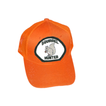 Cap Hat Orange Mesh Squirrel Hunter Feist Cur Dog Picture - $20.99