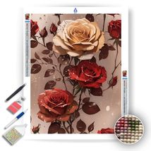 Rain-Kissed Rose - Diamond Painting Kit - £15.65 GBP+