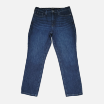 Banana Republic High-Rise Women&#39;s Size 32 Stretch Blue Dark Wash Denim Jeans - £16.91 GBP