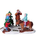 Carole Towne Reindeer Rides Table Accent Holiday 156585 Christmas Village - €25,60 EUR