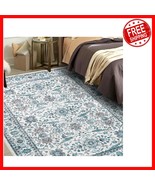 Versatile 5x7 Boho Area Rug - Foldable, Stain Resistant &amp; Perfect for An... - $1,147.34 MXN