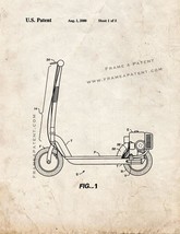 Engine Drive For Scooter Patent Print - Old Look - $7.95+