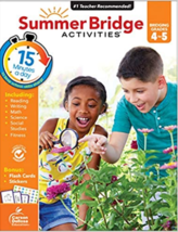 Summer Bridge Activities Workbook―Bridging Grades 4 to 5 in Just 15 Minutes - $10.95