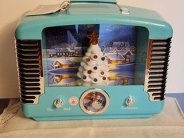 Mr. Christmas Retro Illuminated Holiday Radio Plays 12 Christmas Songs - Blue - $54.99