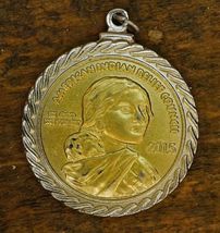 SACAGAWEA Coin Necklace Pendant 2015 Mohawk Iron Works American Indian R... - $9.89