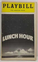 Playbill January 1981 Lunch Hour Gilda Radner Sam Waterston - $5.99