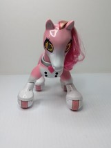 Spin Master Zoomer Pink Show Pony Interactive Horse with Motion Lights S... - $11.84
