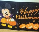 Disney Halloween Mickey Mouse Vampire Happy Halloween Accent Rug 20x32 A... - $18.99