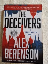 The Deceivers by Alex Berenson (2018, John Wells #12, Large Print Paperback) - £1.96 GBP