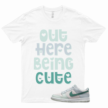 CUTE T Shirt to Match Dunk Low Mineral Teal GS Football Grey Pearl Pink Easter 1 - £18.44 GBP+